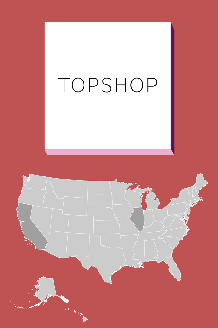 Popular Clothing Stores 2016 Macys, Forever 21