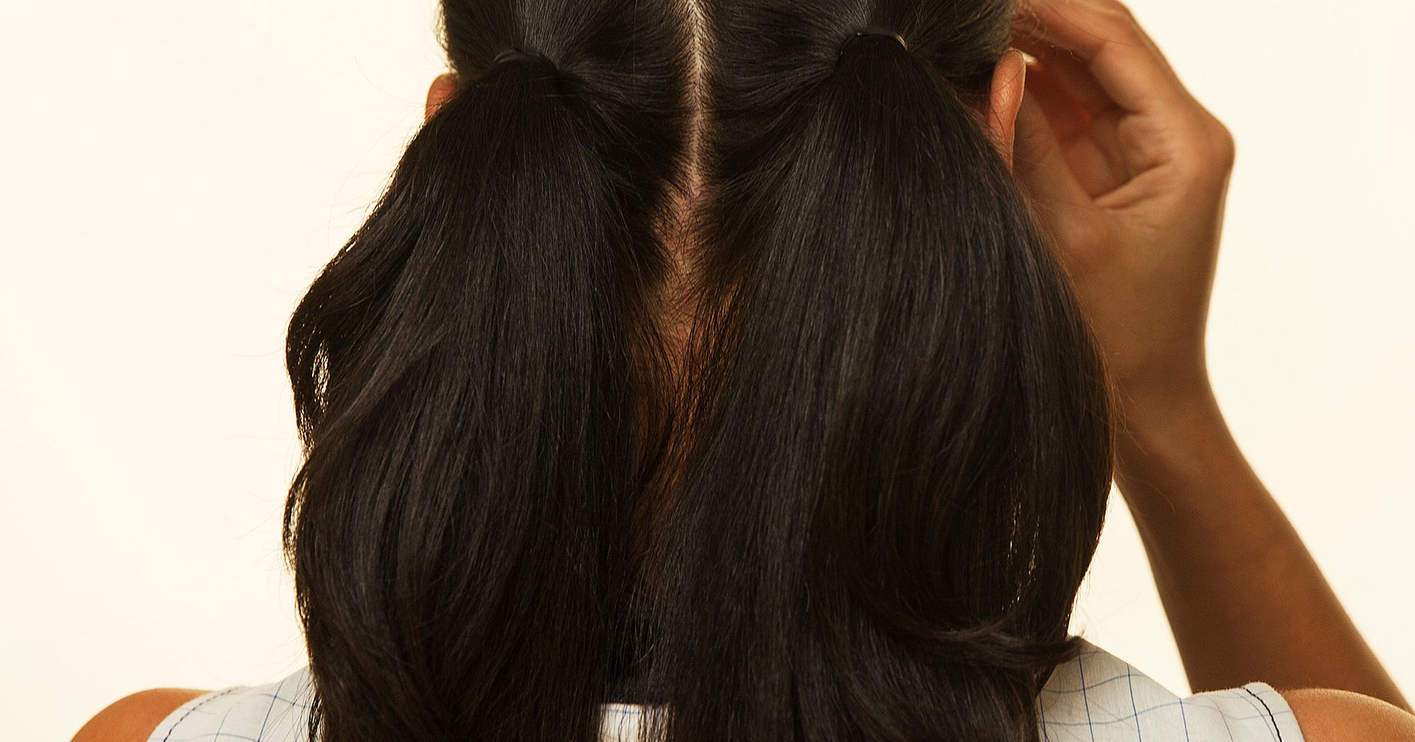 Adult Pigtails Bun Volume Hairstyle Tutorial Video