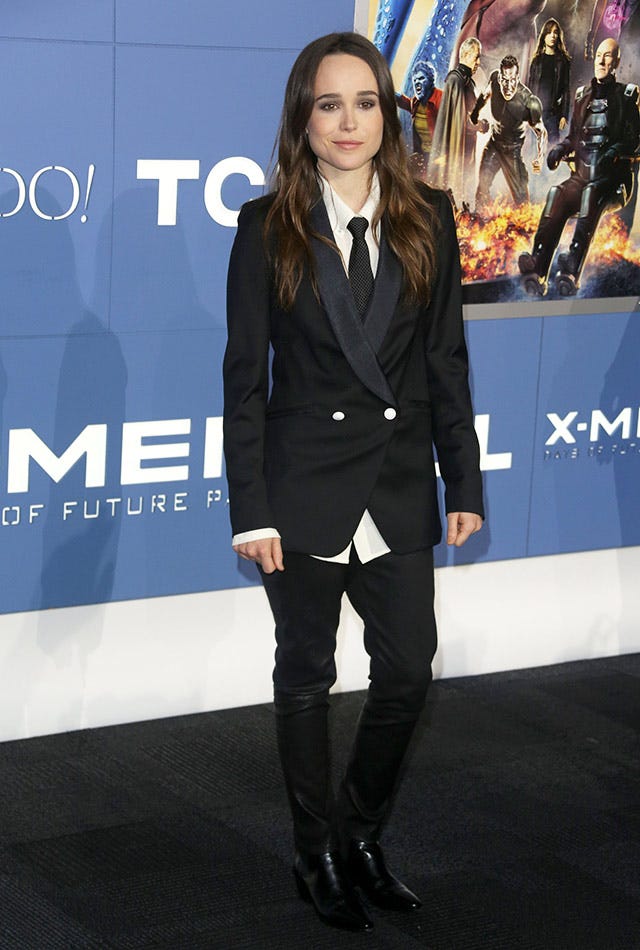 Jennifer Lawrence Ellen Page Hit X Men Premiere