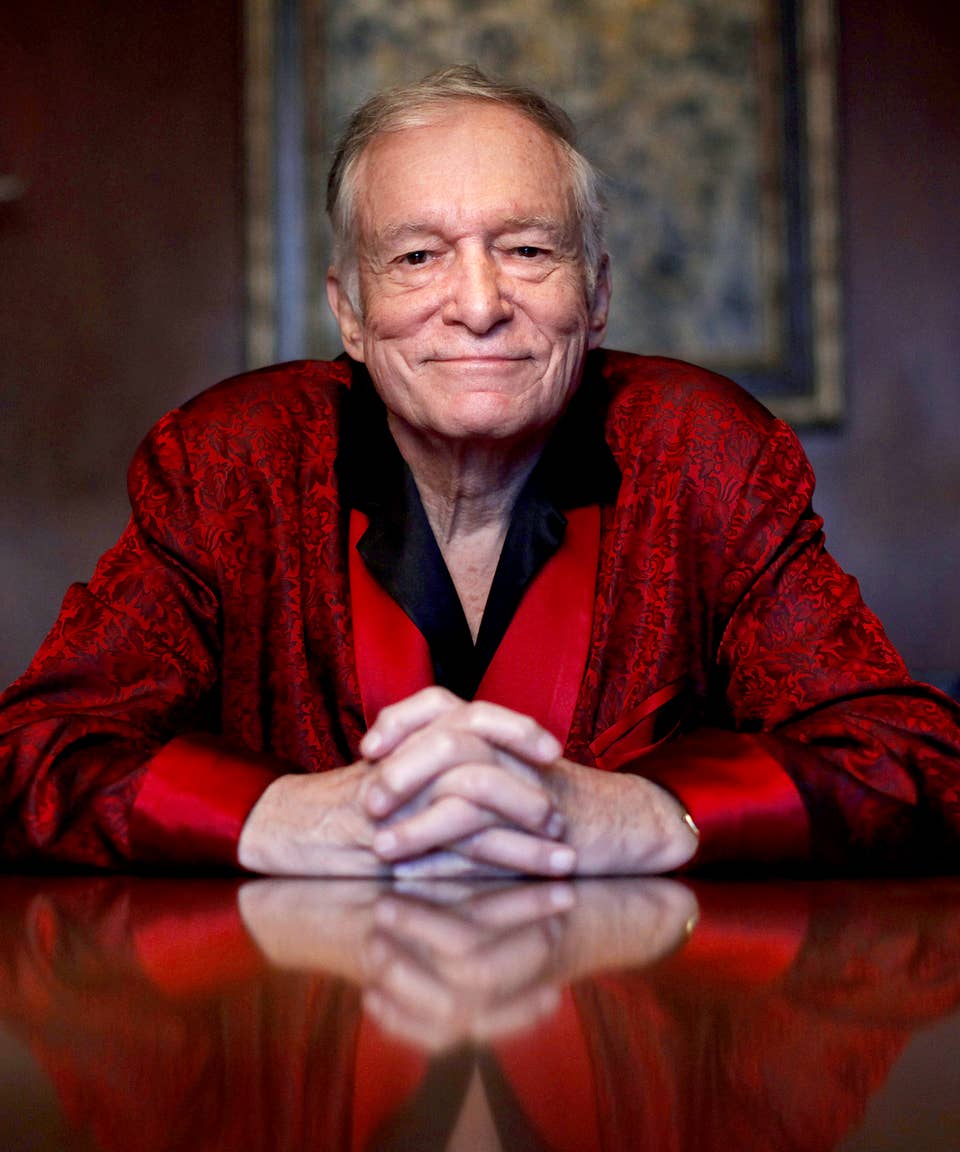 Hugh hefner autograph image