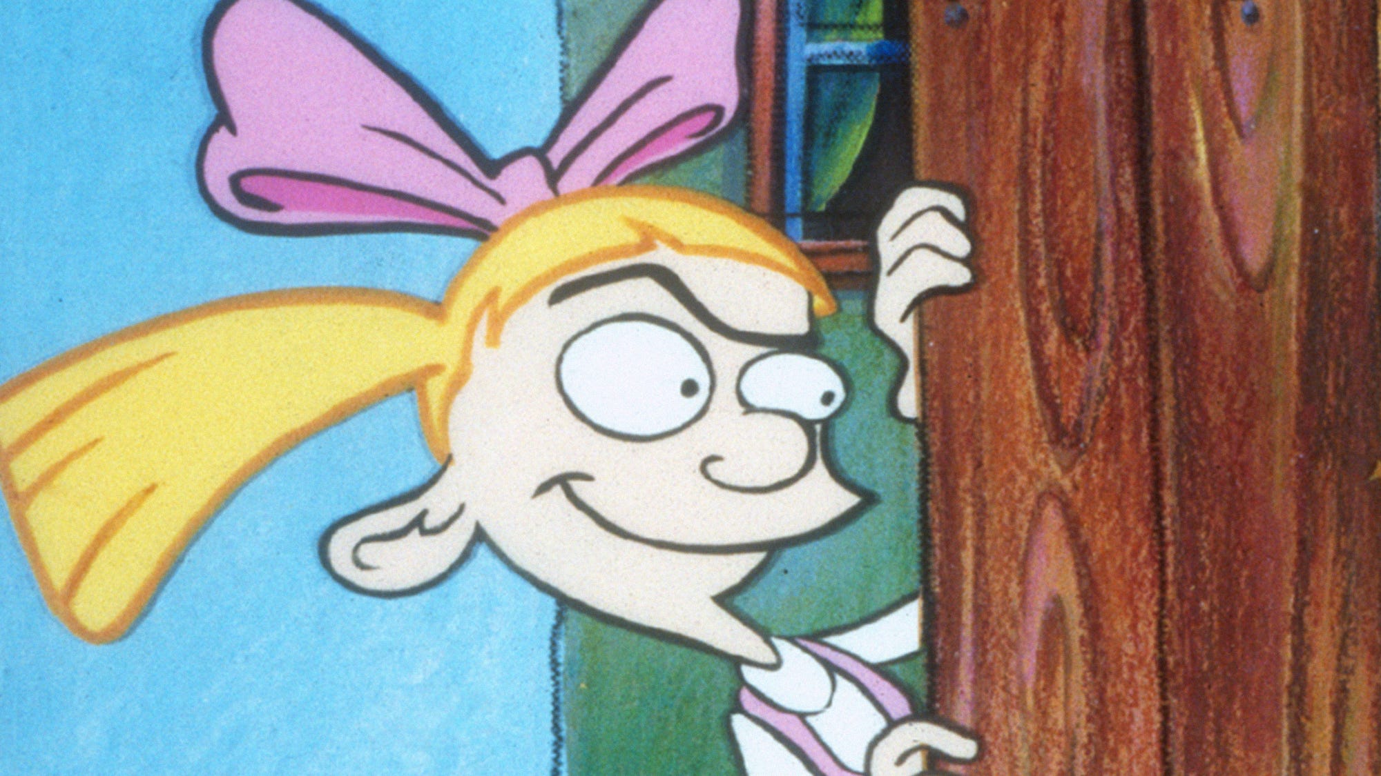 Helga Pataki Hey Arnold Inspired By Young Frida Kahlo, image size:2000x1125