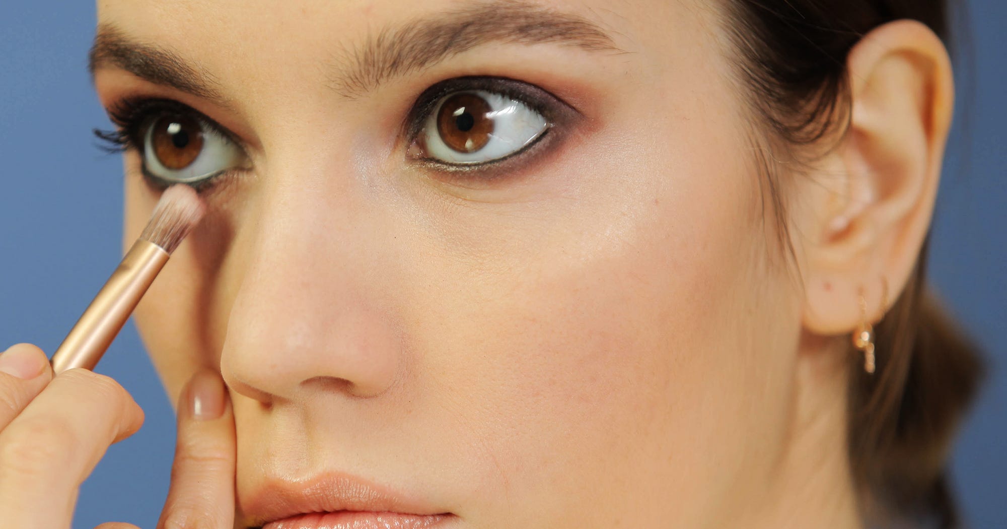 Burgundy Easy Smokey Eyeshadow Makeup Tutorial