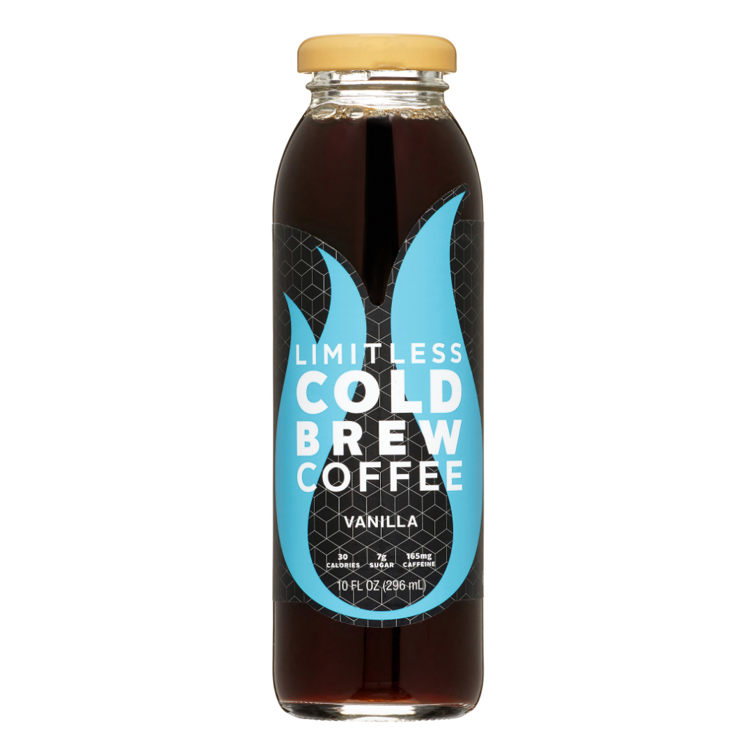 Limitless + Cold Brew Coffee, Vanilla, 10 Fl Oz