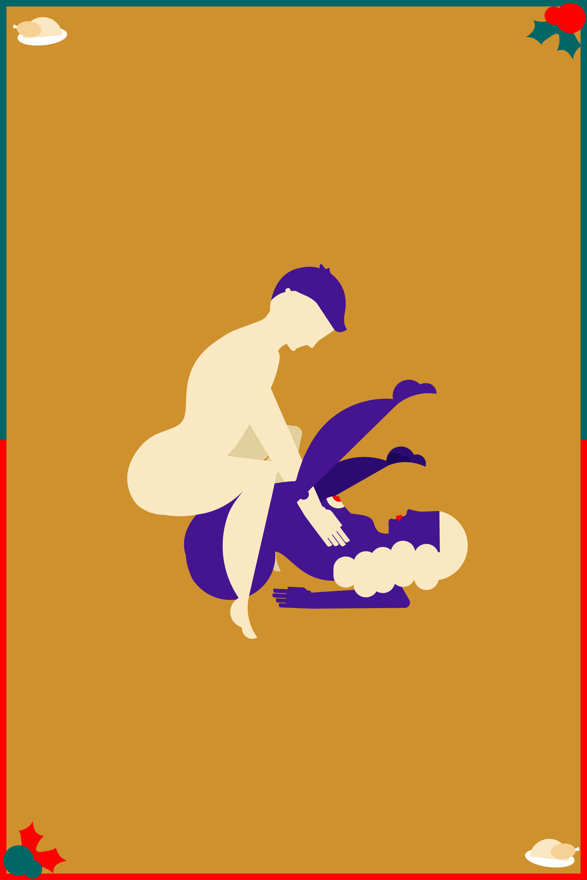 Ankle earrings position sex