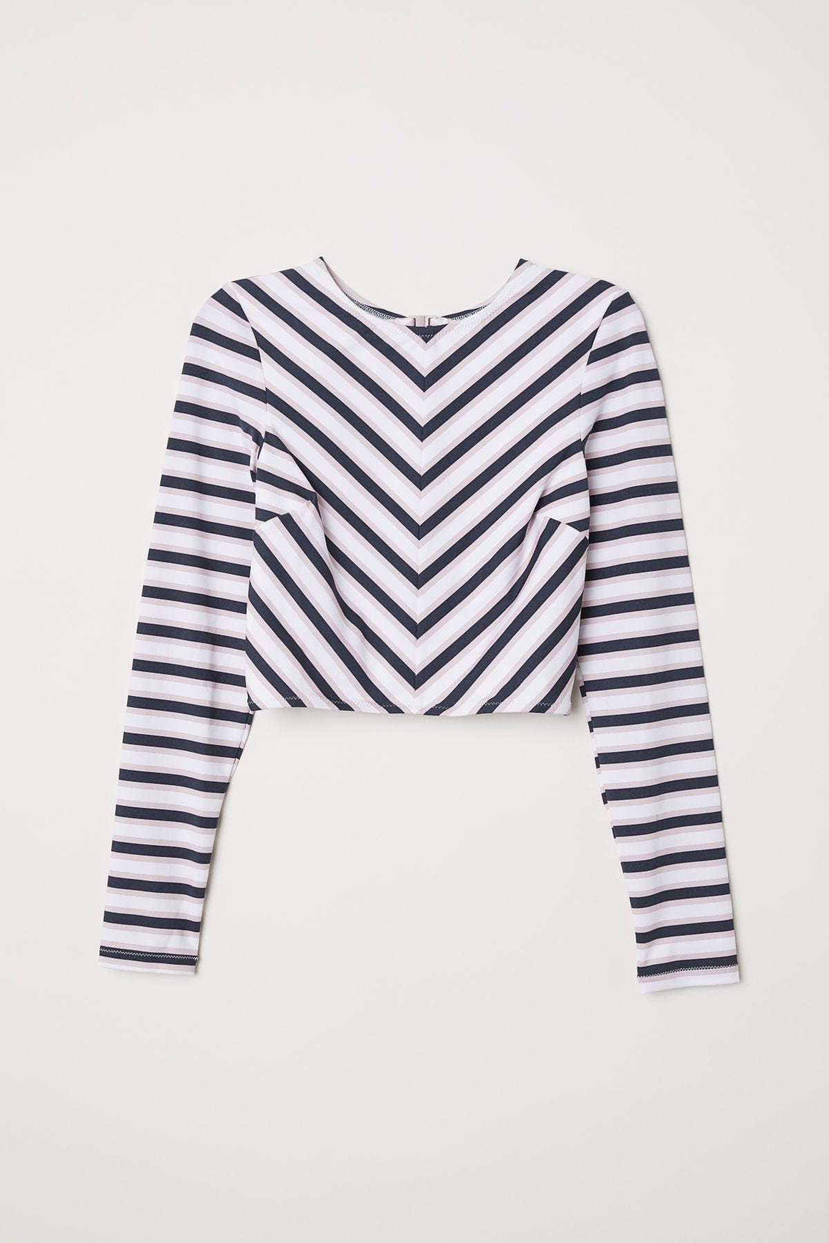 H&M + Longsleeved Swim Top