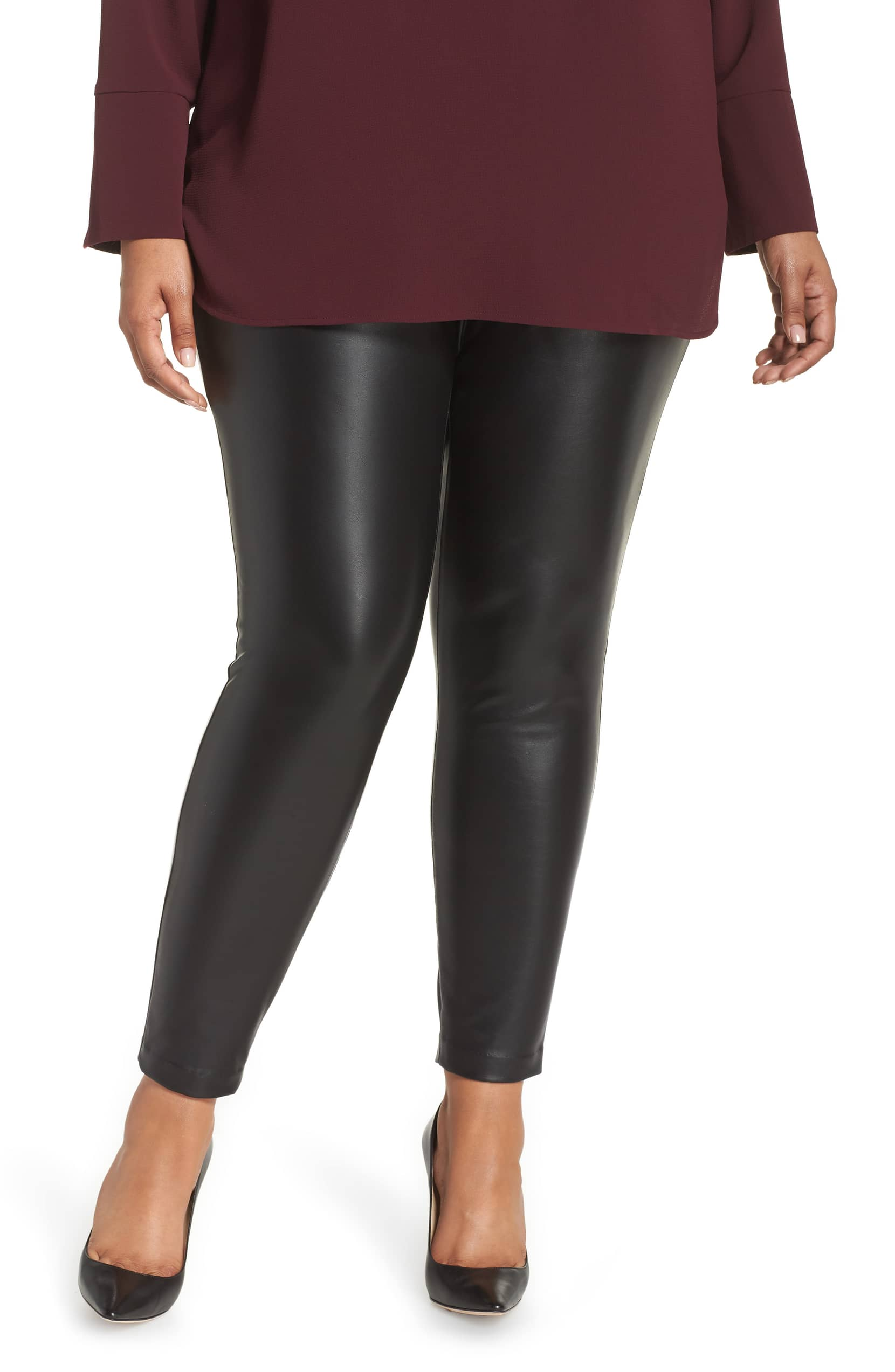 vince camuto leather pants