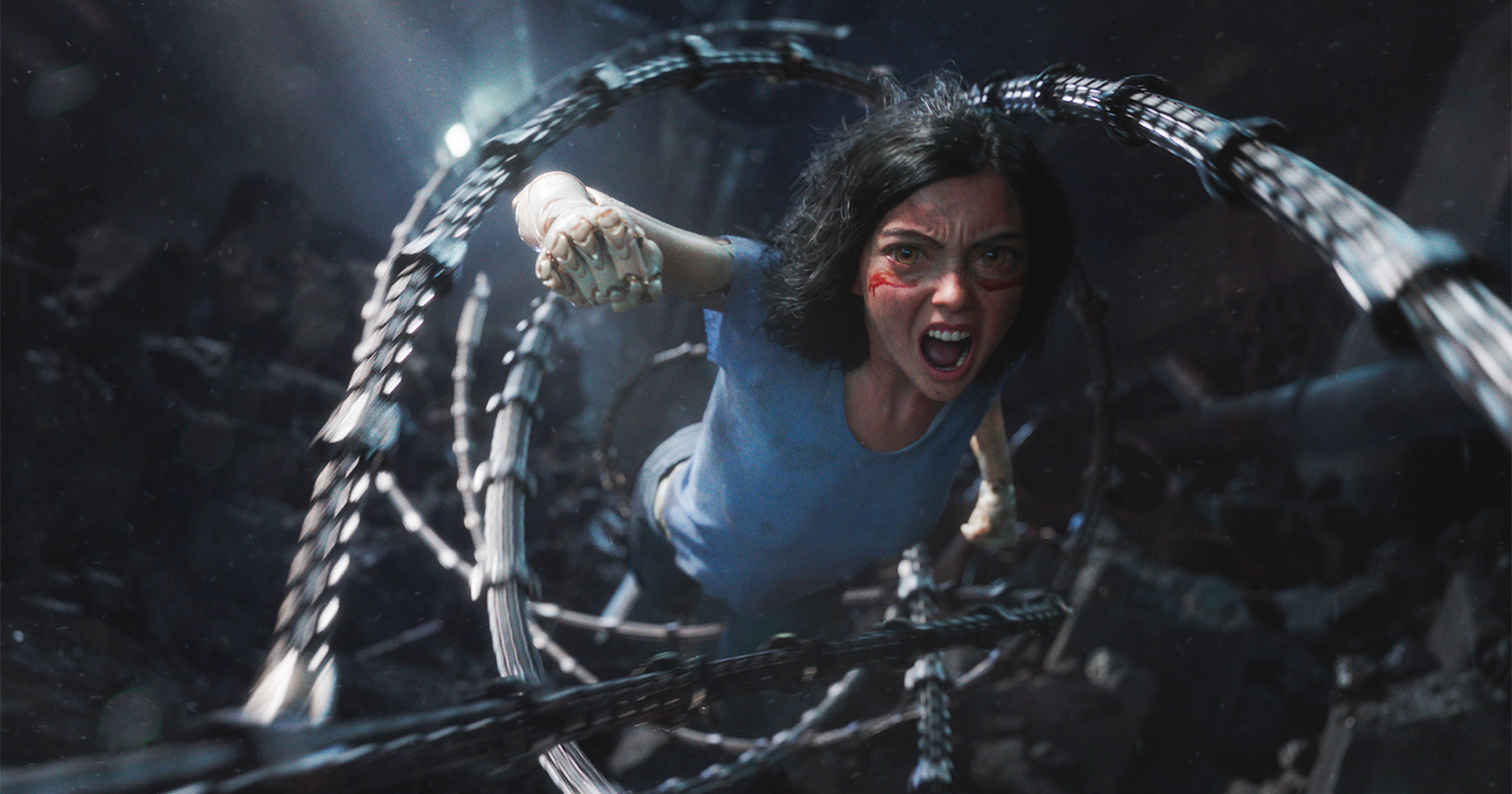 How Do The Blue Flames Work In Alita? She's Got Powers