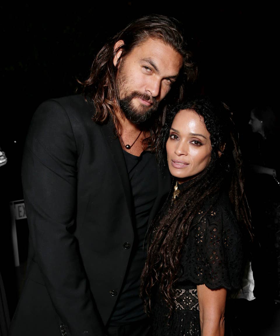 Lisa Bonet Jason Momoa Birthday Surprise Set Visit