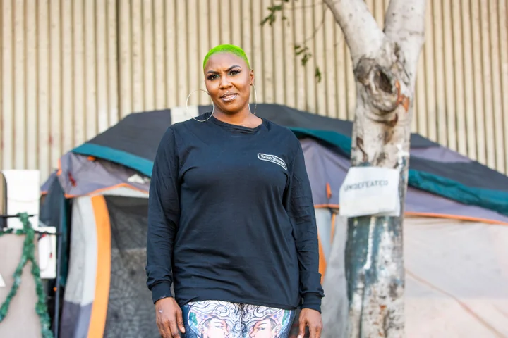 Raines hopes to get Beauty2TheStreetz its own mobile shower.