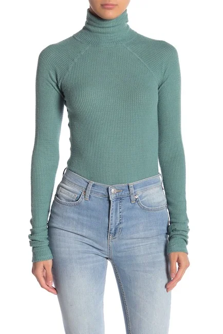 free people thermal turtleneck