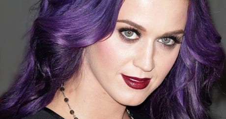 Celebrities With Purple Hair