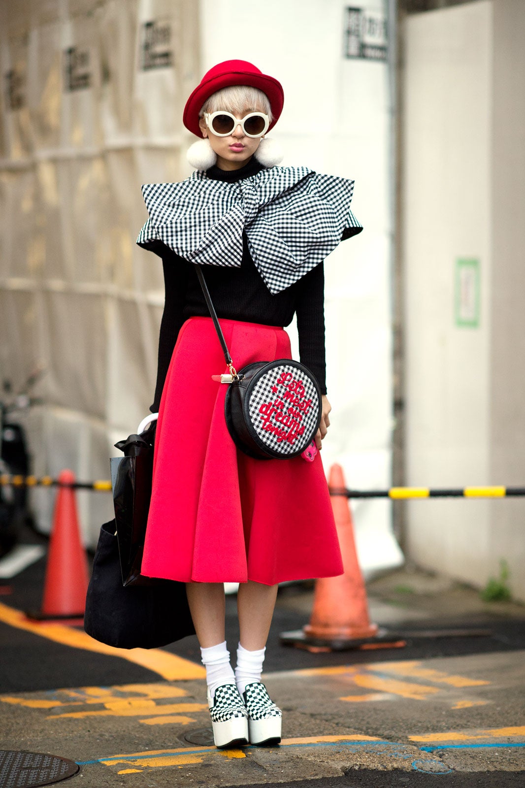 SHE TOKYO　Angie houndstooth She Tokyo Angie houndstooth スカート