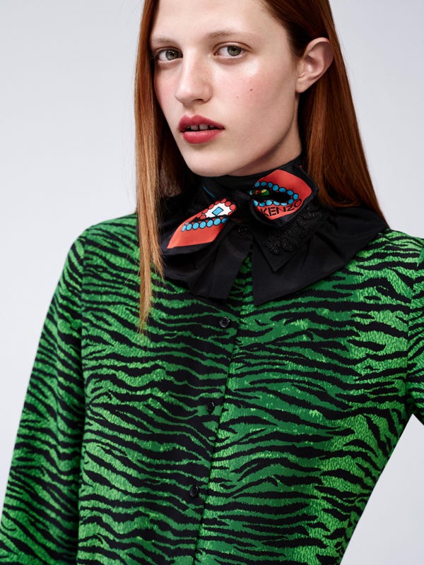 HM Kenzo Fall Collection Model Photos Lookbook