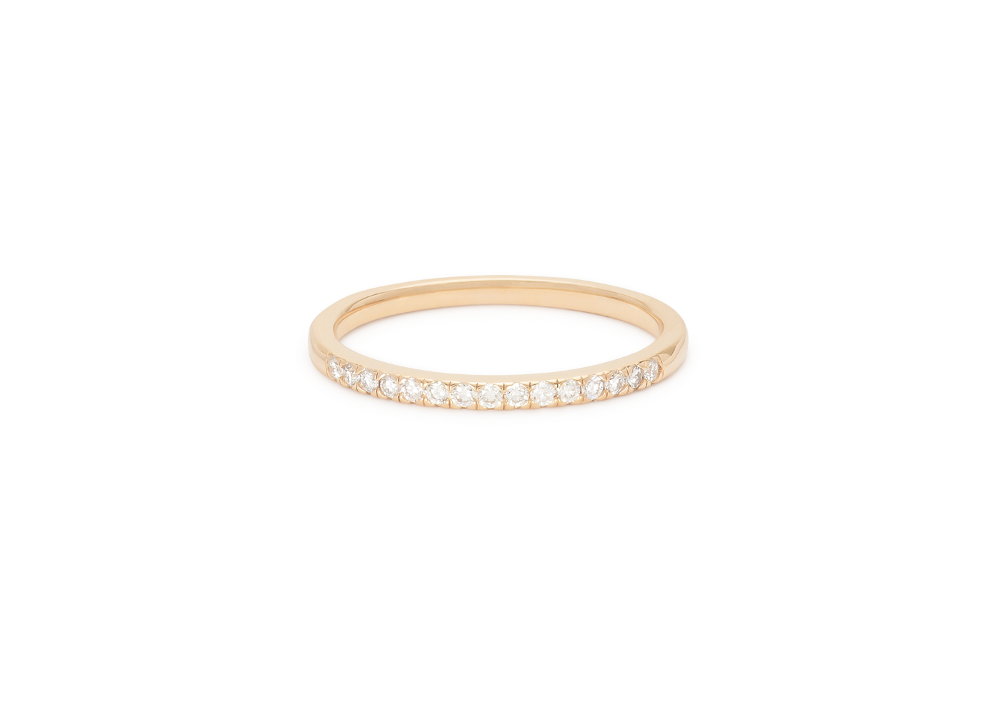 Solo Diamond Ring White Gold | Mejuri