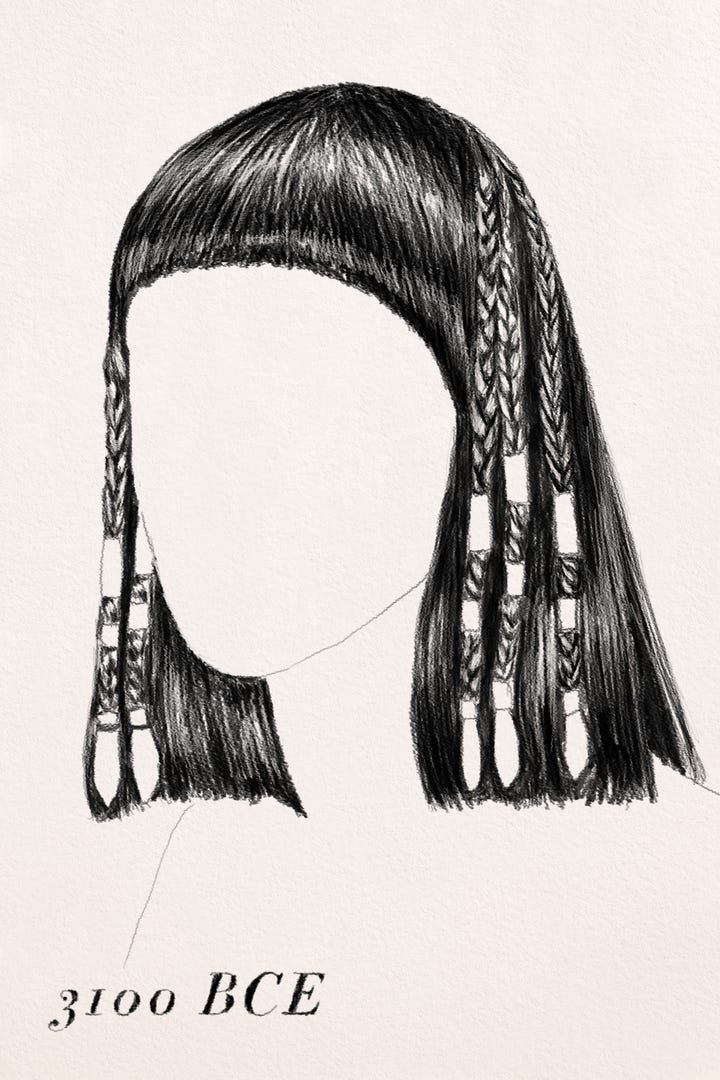 Hair Braiding History - Past Braid Techniques