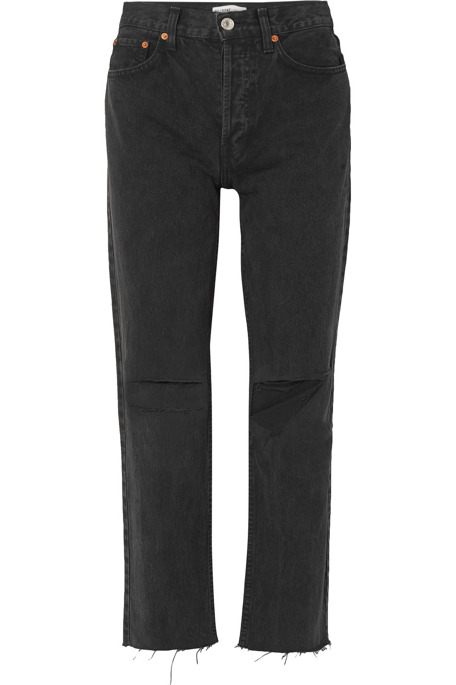 RE/DONE + Originals HighRise Stove Pipe StraightLeg Jeans