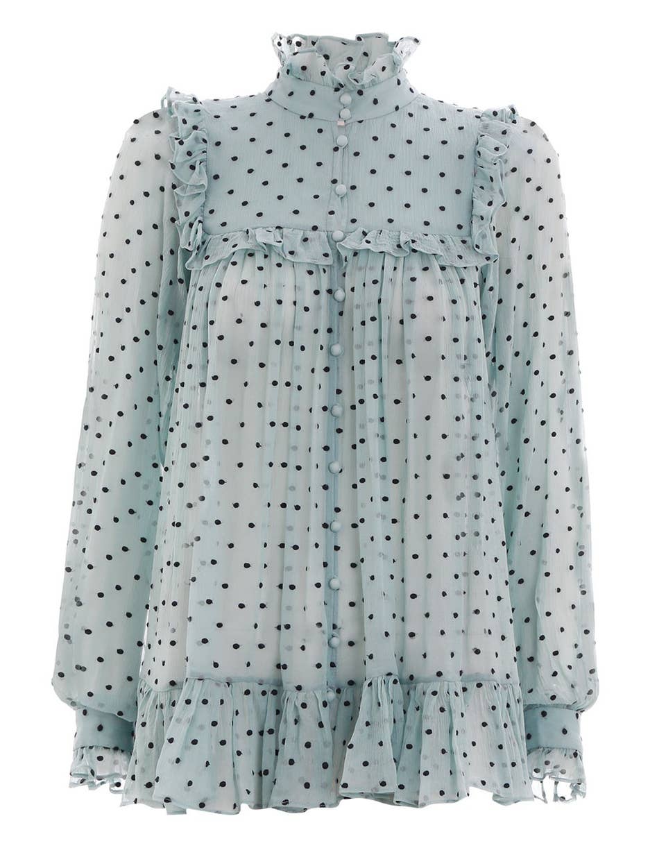 dressy ruffle blouses
