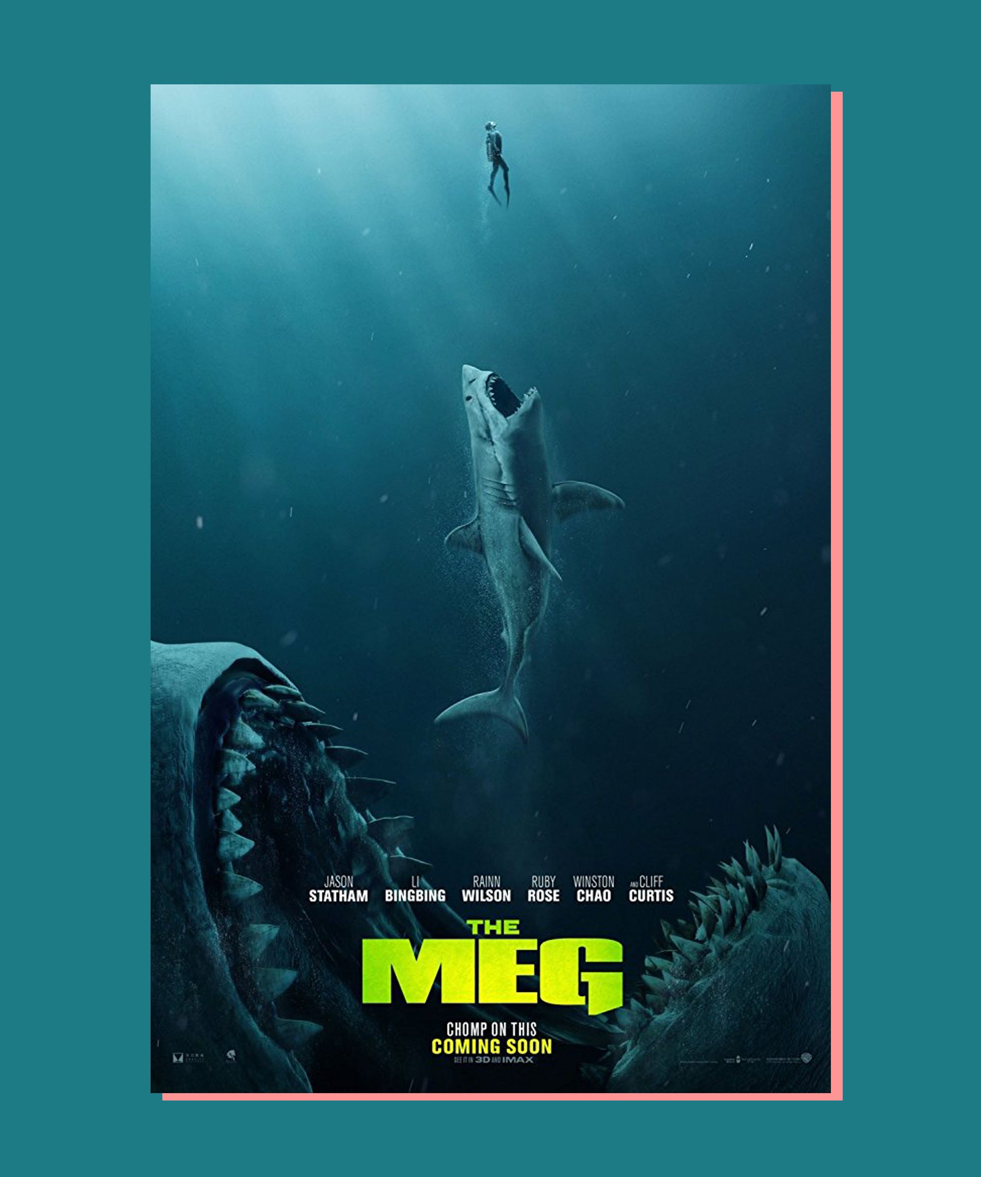 Jason Statham in The Meg 2018 The Meg t Megalodon