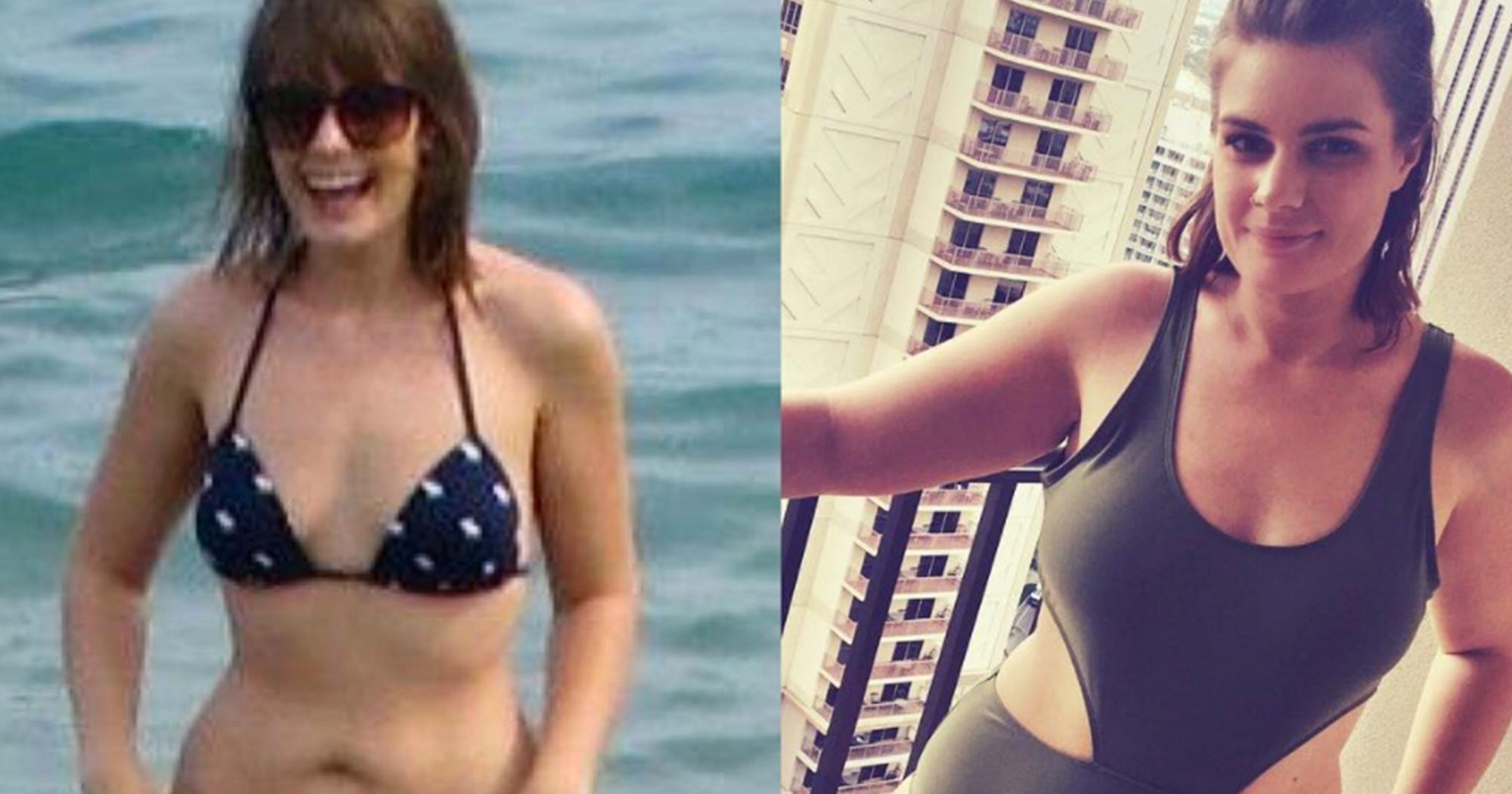 Before and After Transformation Weight Gain Photos