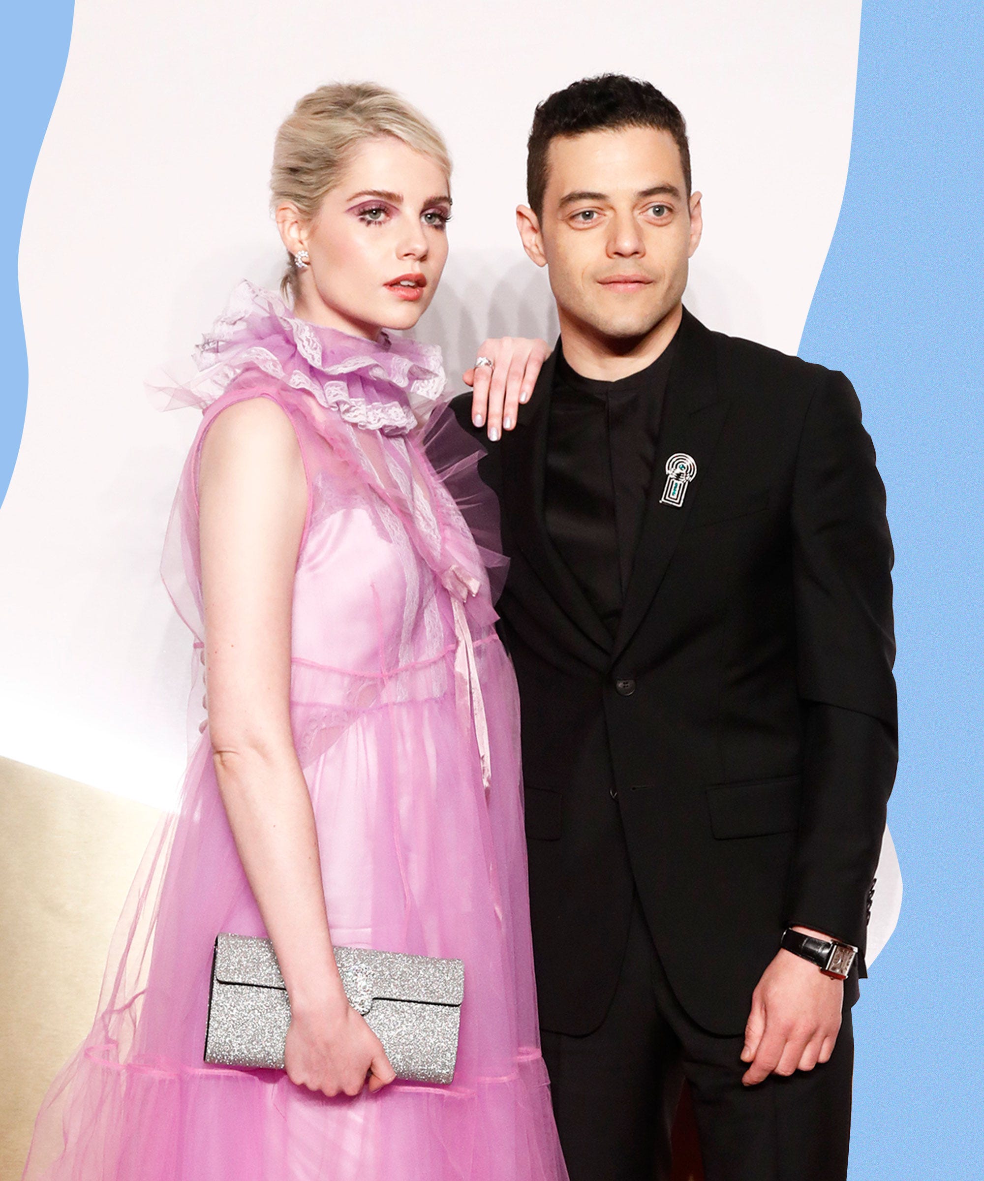 Lucy boynton and rami malek wedding 60 photos - Astyledwedding.com