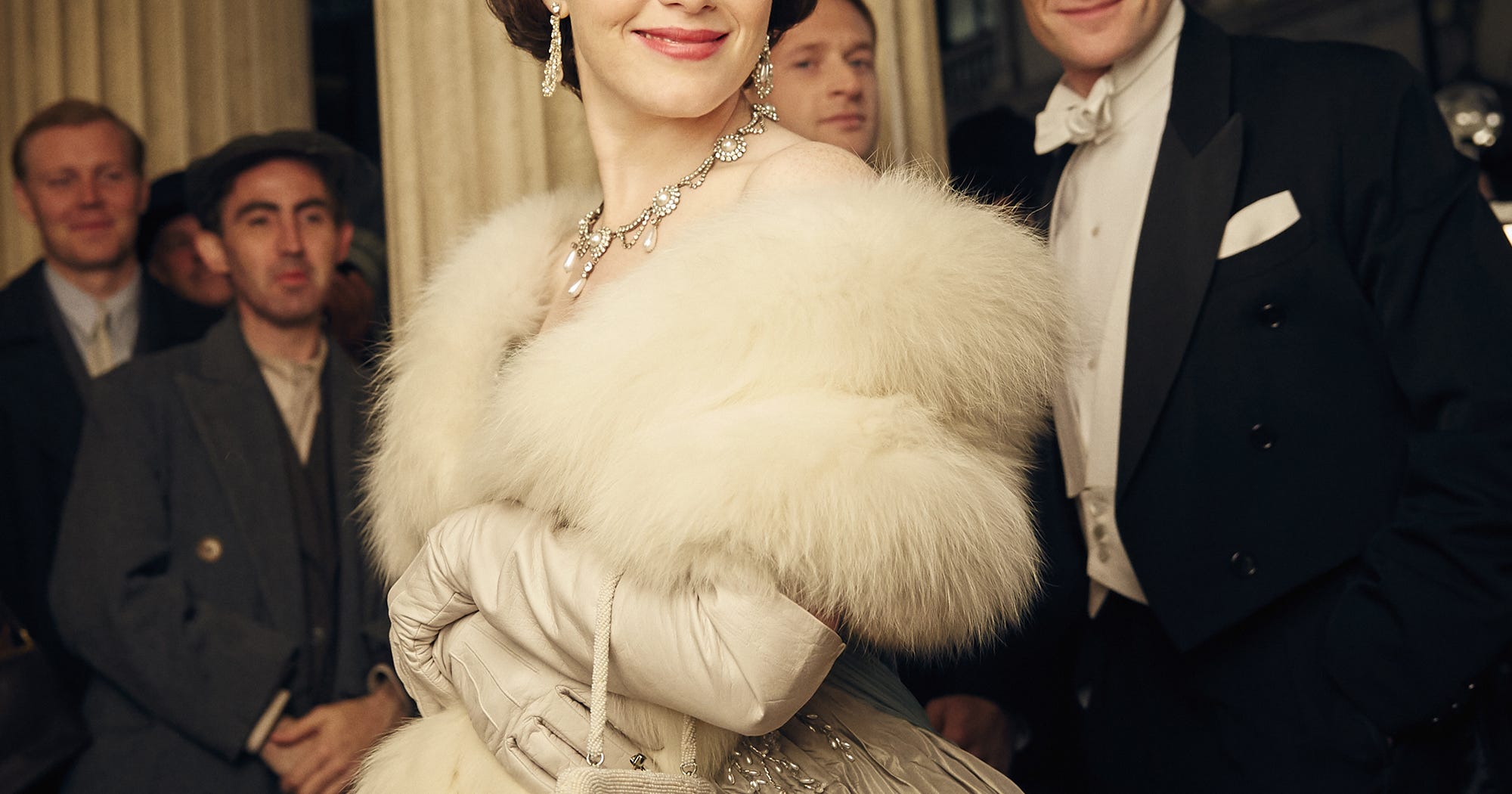 The Crown Netflix Claire Foy Breastfeeding Lunatic