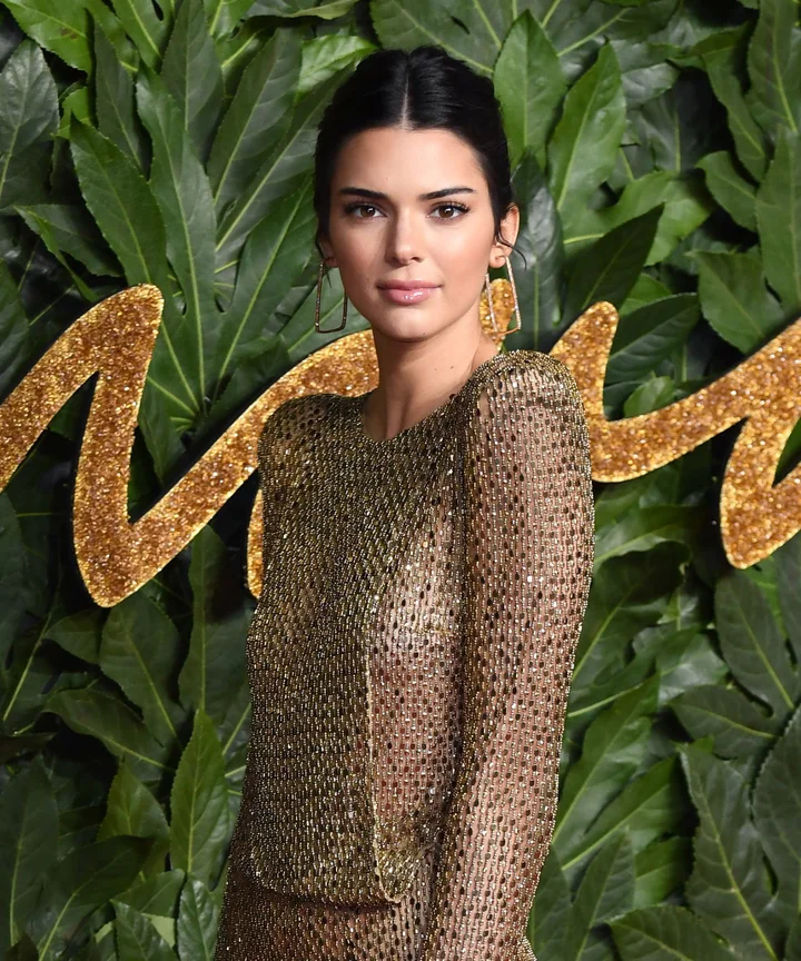 kendall jenner gold sequin dress Kendall Jenner Just Stepped Out In The Tinsel Dress To Put All Your Christmas Party Looks To Shame