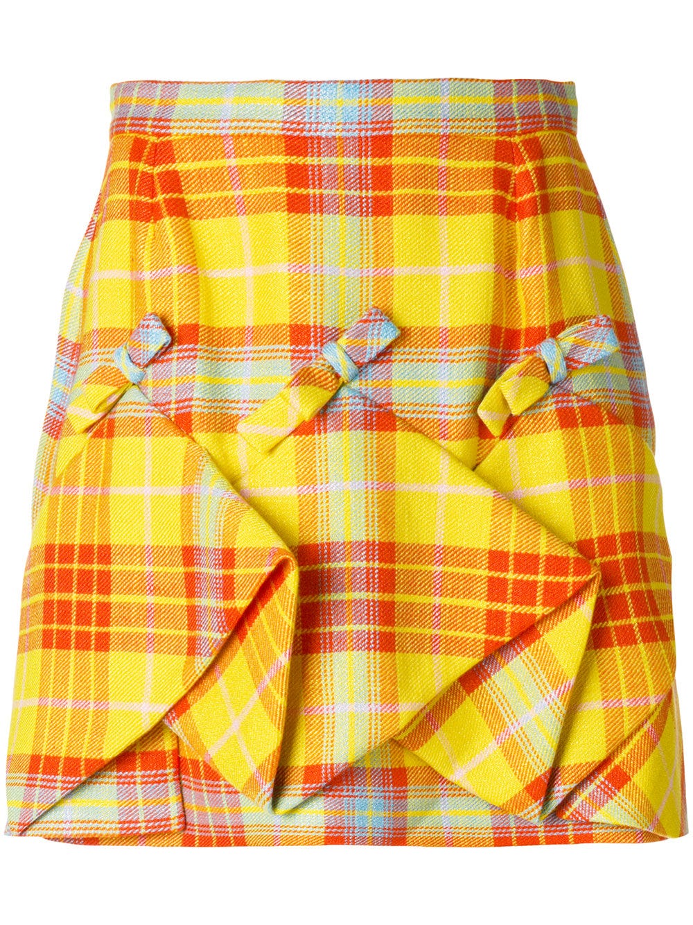 Womens Skirts Yellow Plaid Skirt Pacsun Pacsun Mottie Loss Mini
