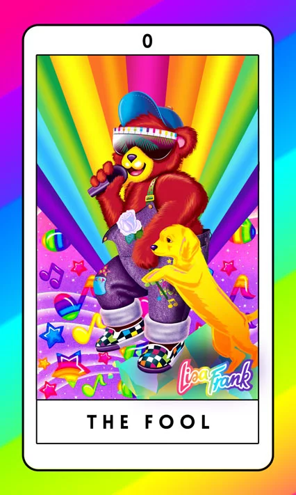 lisa frank tarot cards holographic Lisa Frank Tarot Card Oracle Card : Amazon.ca: Toys & Games main image 0