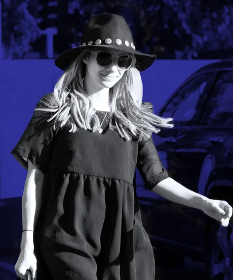 Emma Roberts Babydoll Dress Outfit