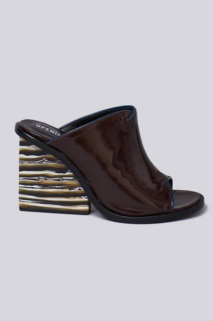 open toed heels in fall