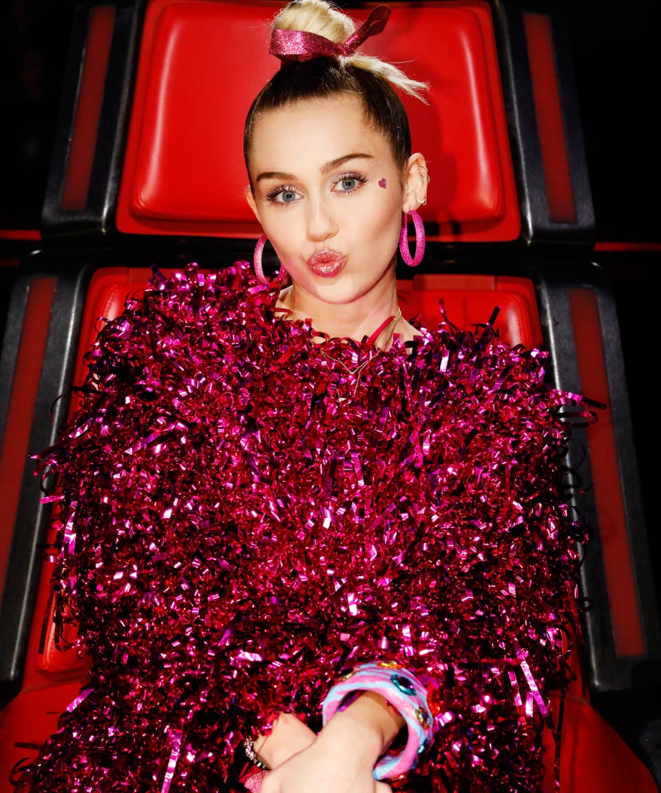 Miley Cyrus Ugly Christmas Sweater 