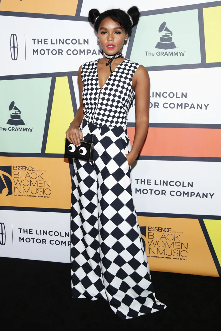 janelle monae red carpet dresses Janelle Mone Wears Custom Vera Wang for the Oscars 2023 Red Carpet
