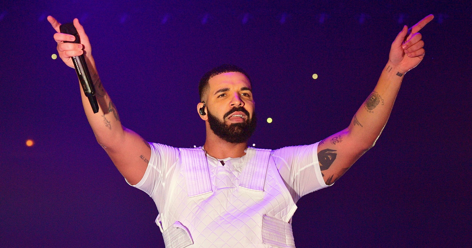 Trump Drake Drake At Barclays Center: Trump Is A
