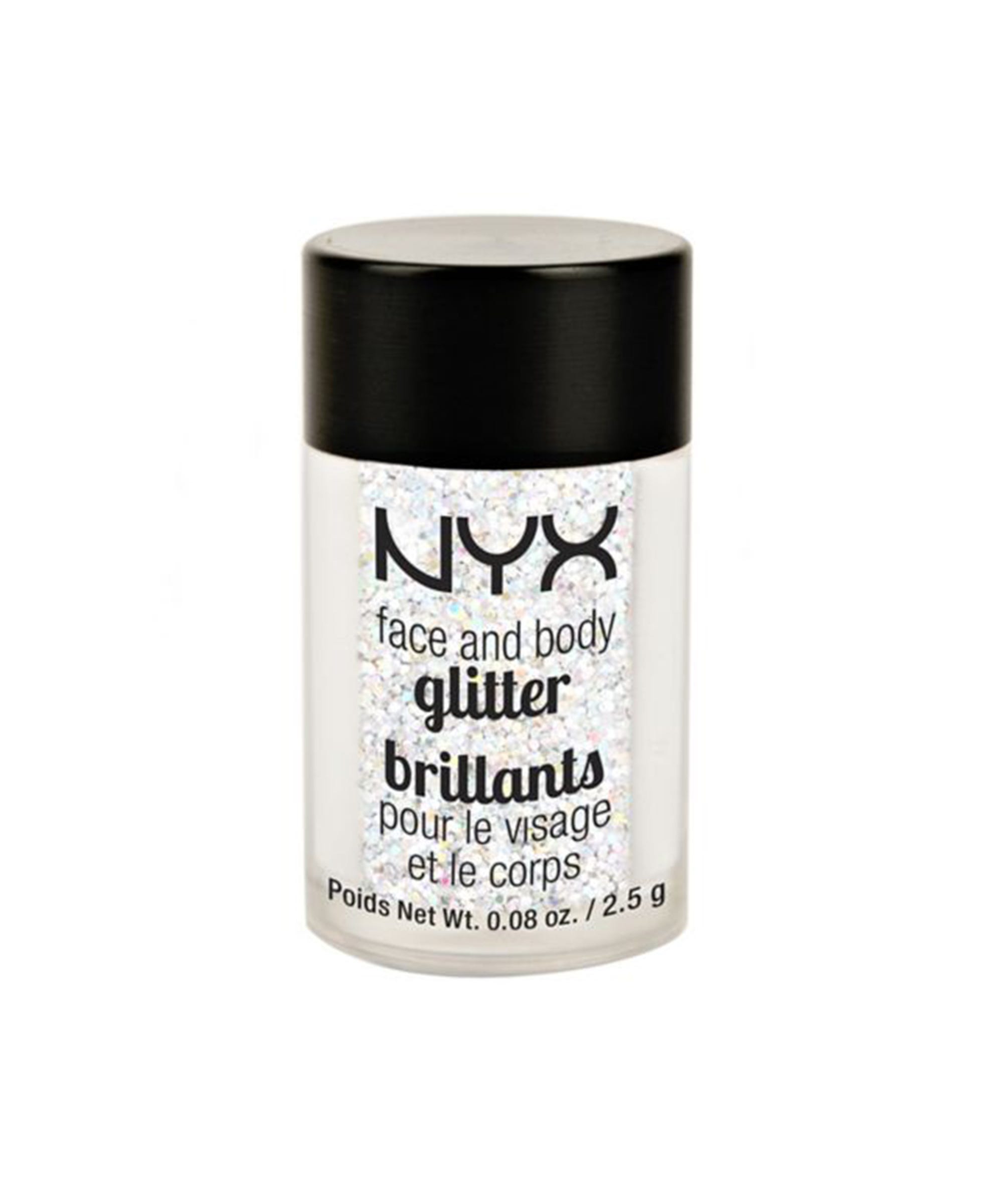 NYX + Nyx Face and Body Glitter, Crystal