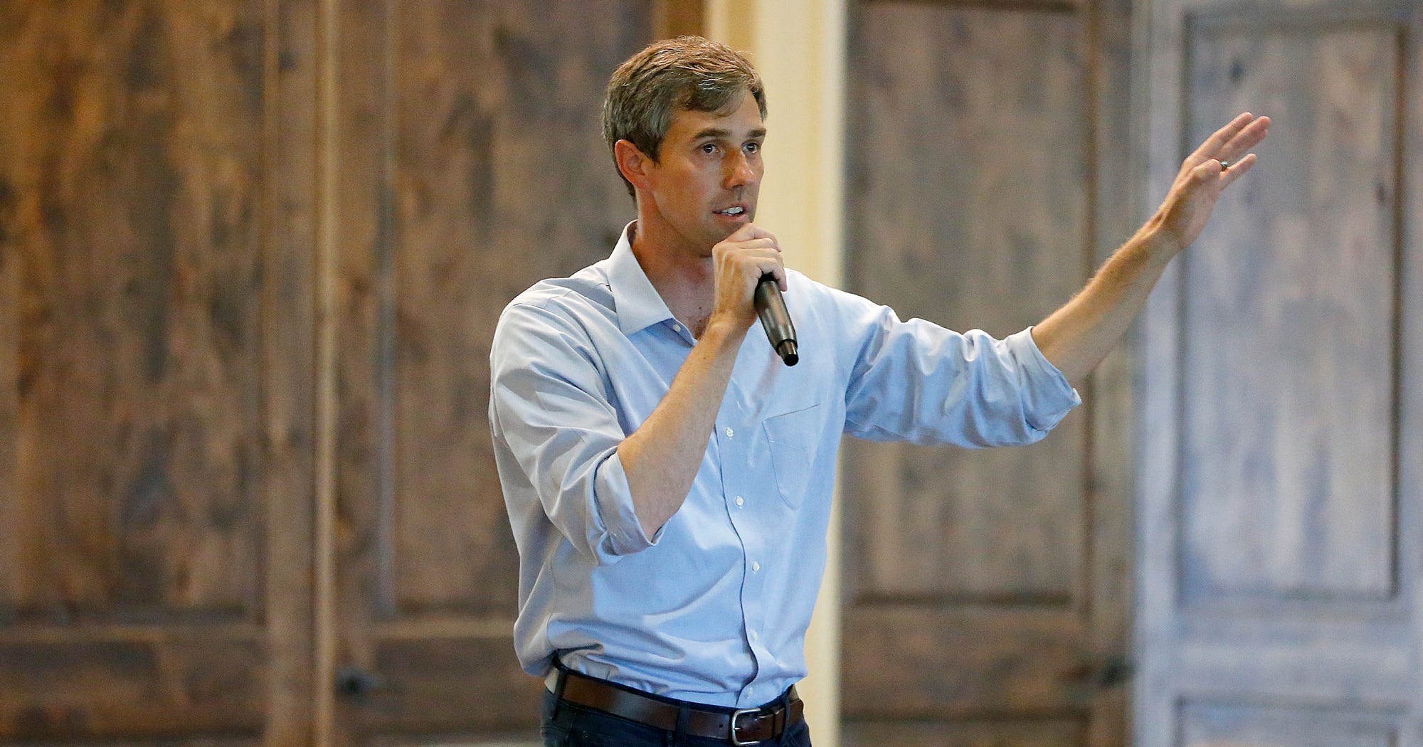 Ted Rourke Ted Cruz Beto O'Rourke Texas Senate Race Trump Rally
