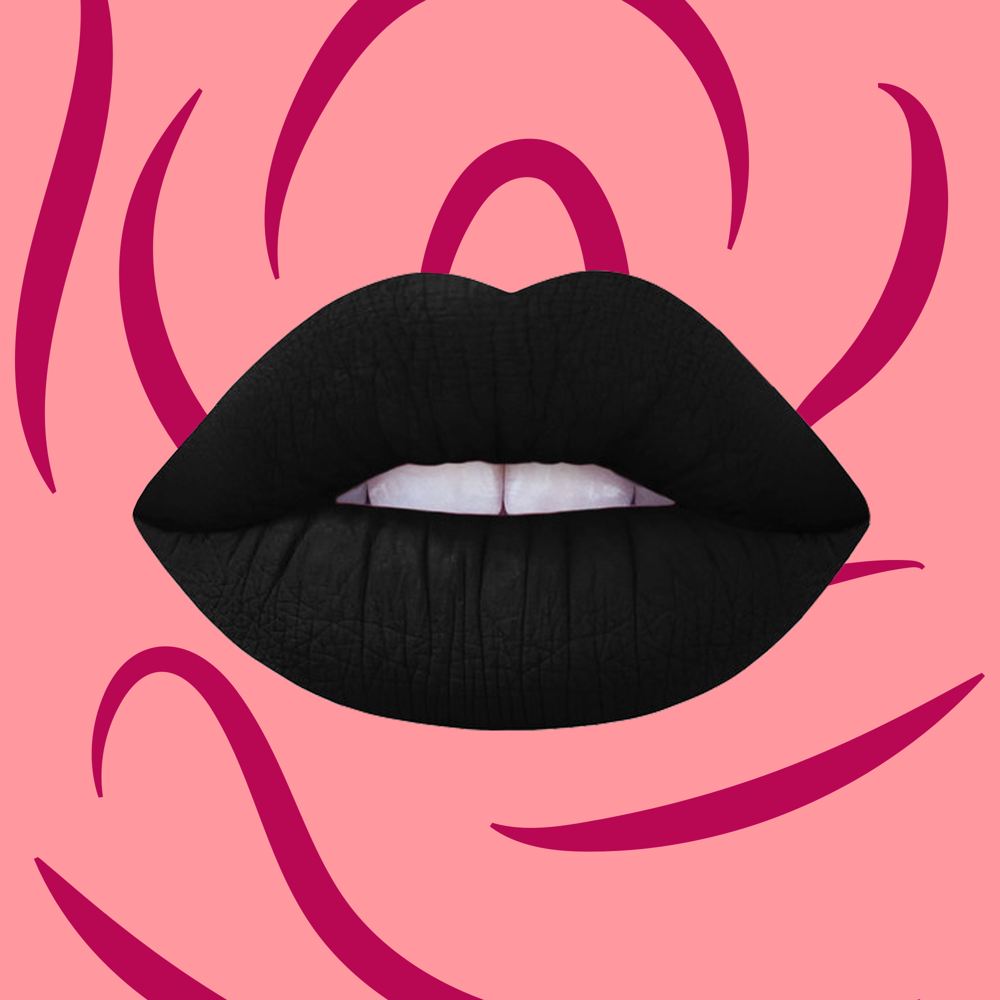 Pinterest Top Trends - Winter Makeup Nail Colors