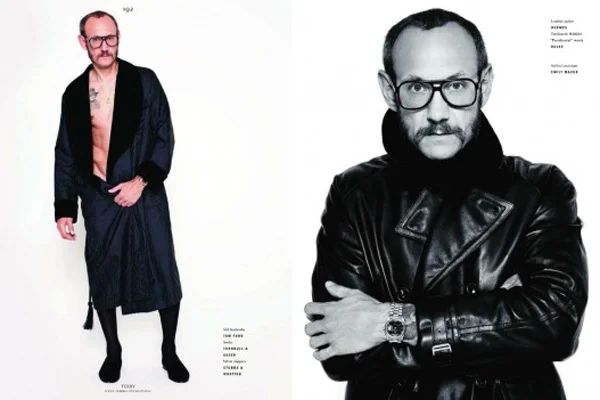 Terry Richardson Photographs Himself For Vogue Hommes International