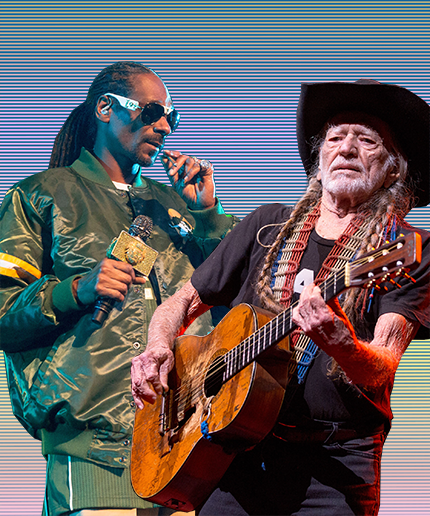 Snoop Dogg, Willie Nelson Marijuana Christmas Sweater