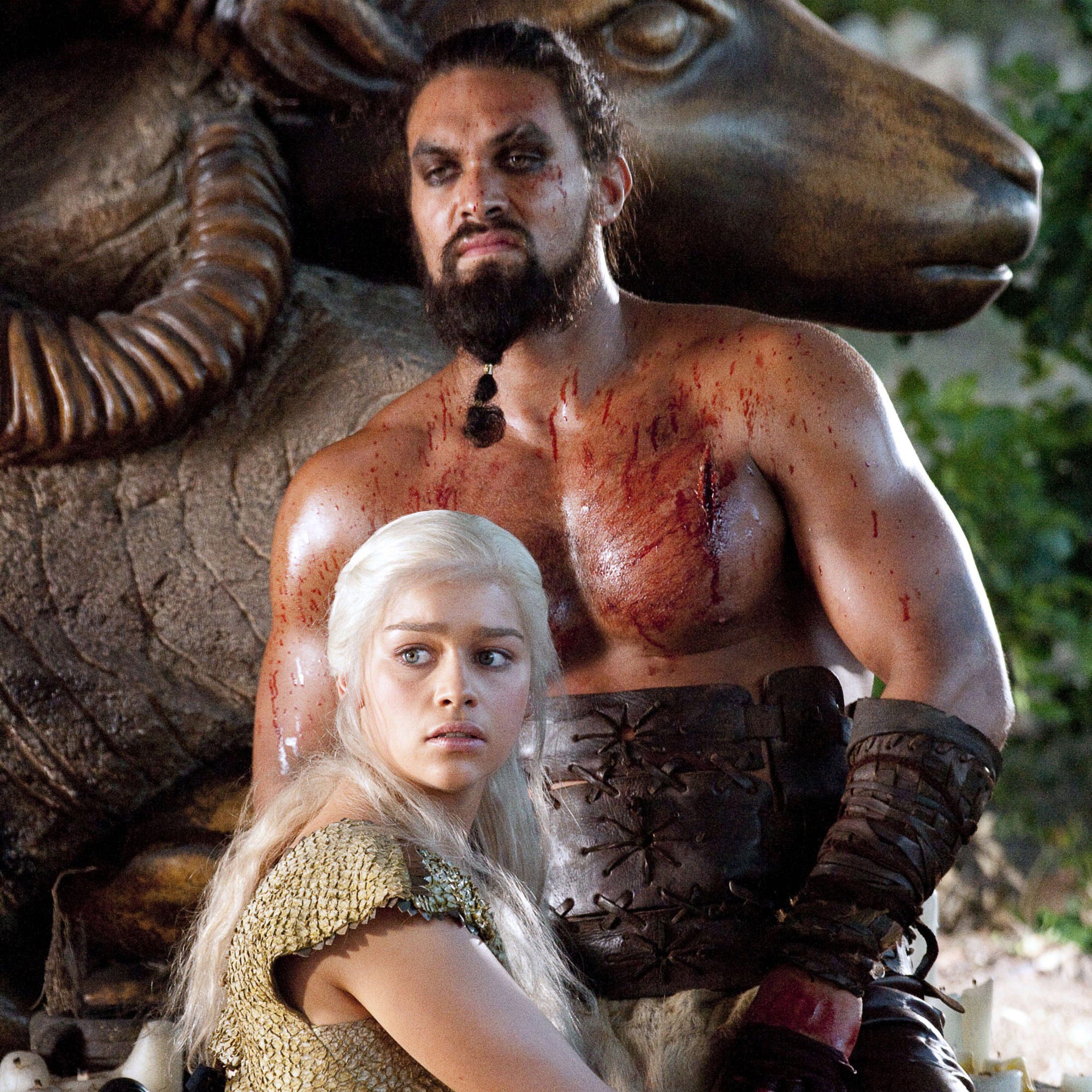 Emilia Clarke Jason Momoa, Game Of Thrones Reunion
