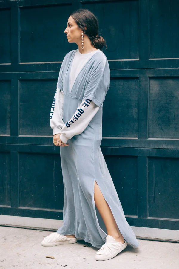 ladies jean shirt dress Denim Maxi Shirtdress