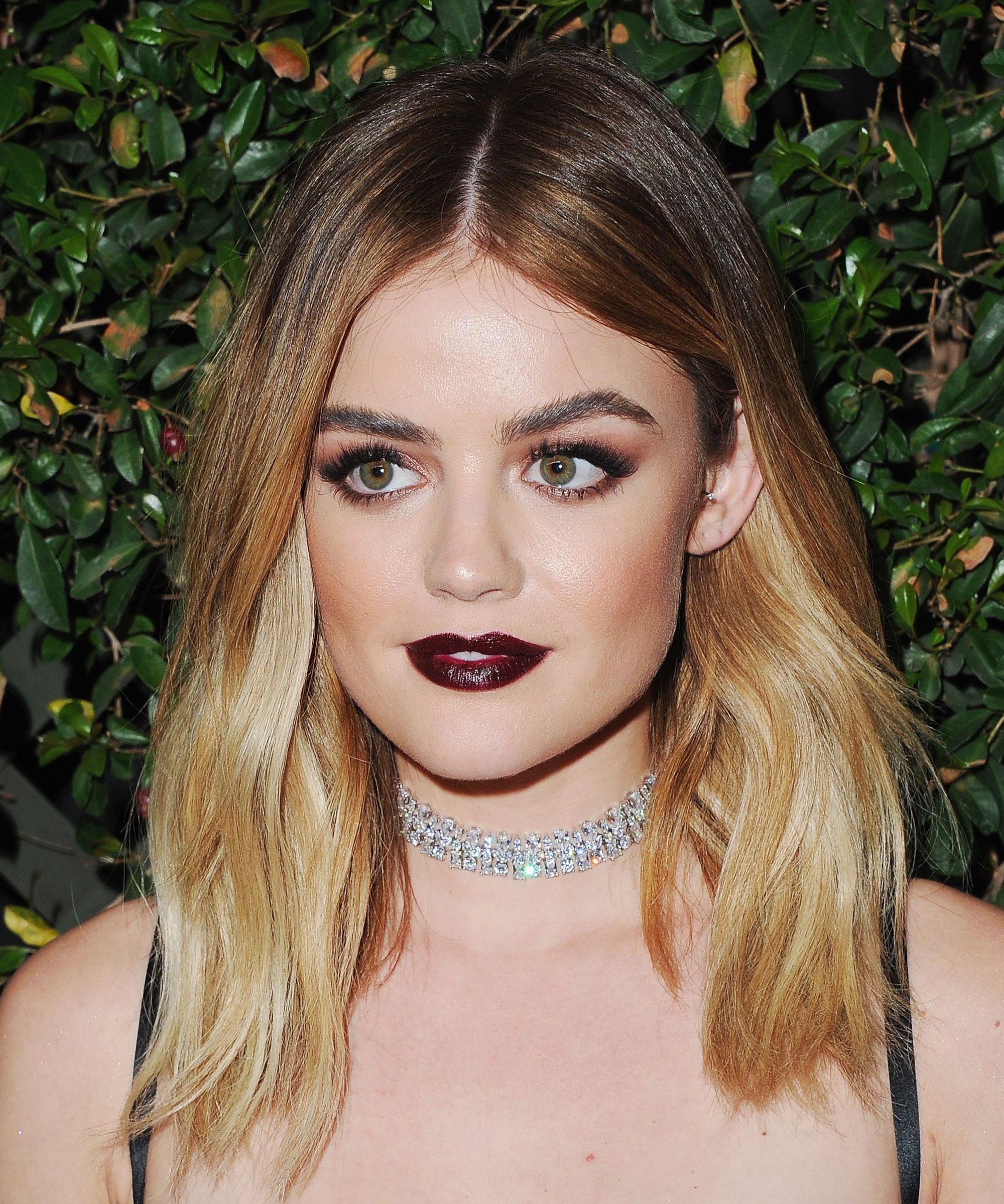 Kristin Ess - Lucy Hale Auburn Hair Color, image size:2000x2399