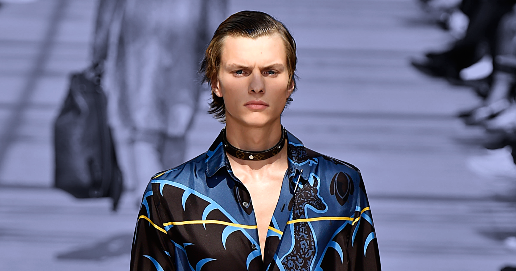 Chokers Trend Mens Jewelry Fashion Week 90s Fashion