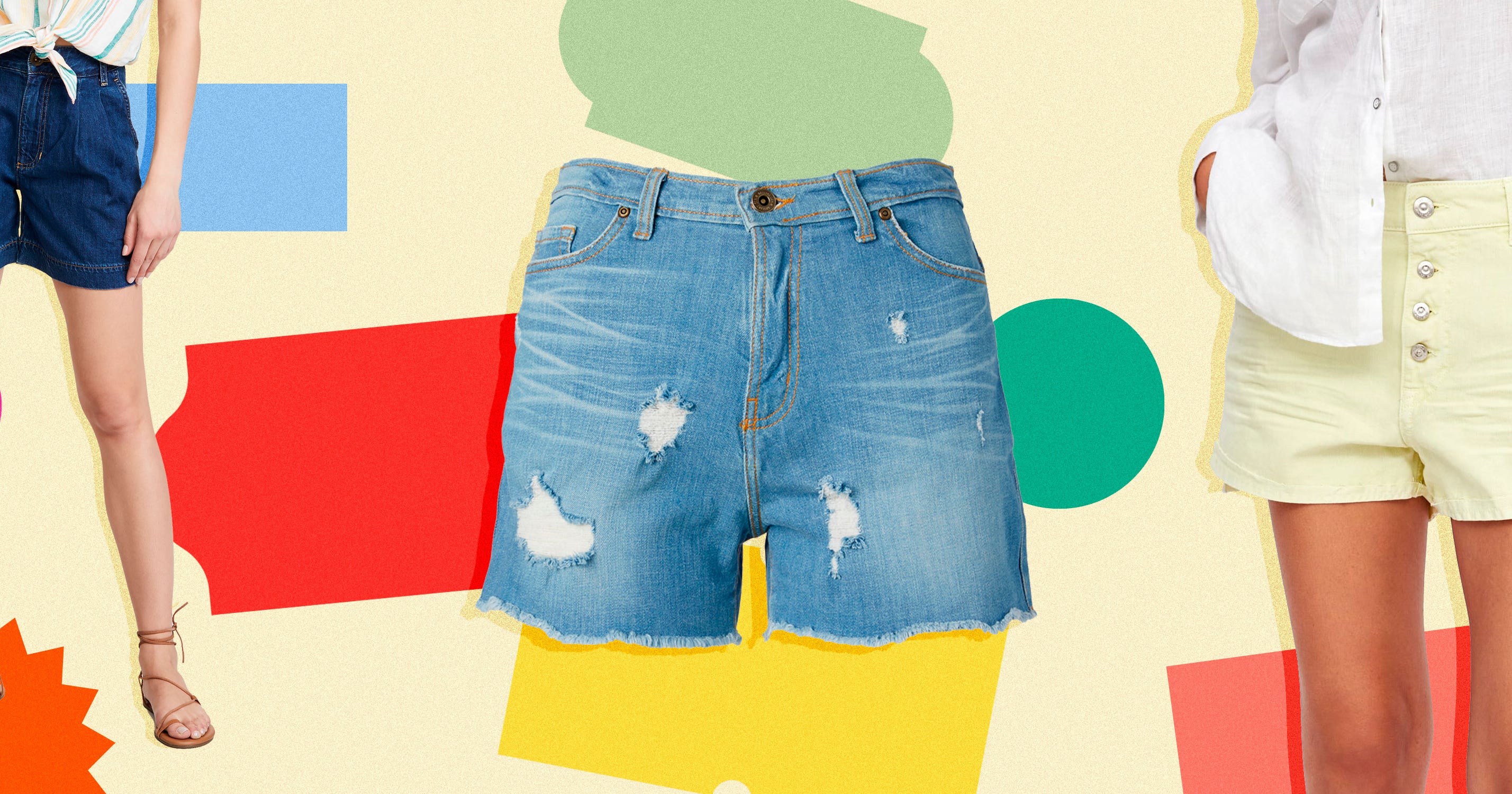 The Best Women's Jean & Denim Shorts On Sale Now