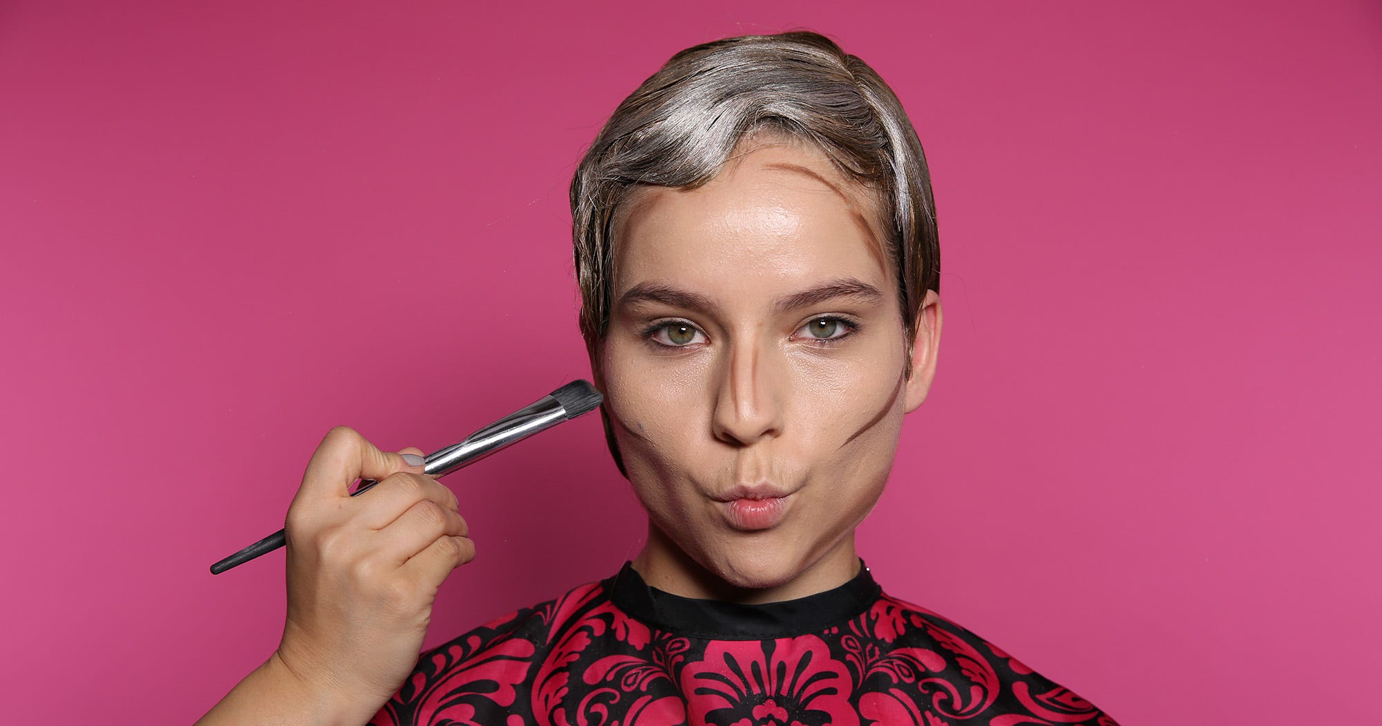 Cara Delevingne Short Hair Makeup Tutorial How To Video