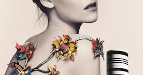 Kristen Stewart Naked Topless Side-Boob Fragrance Ad