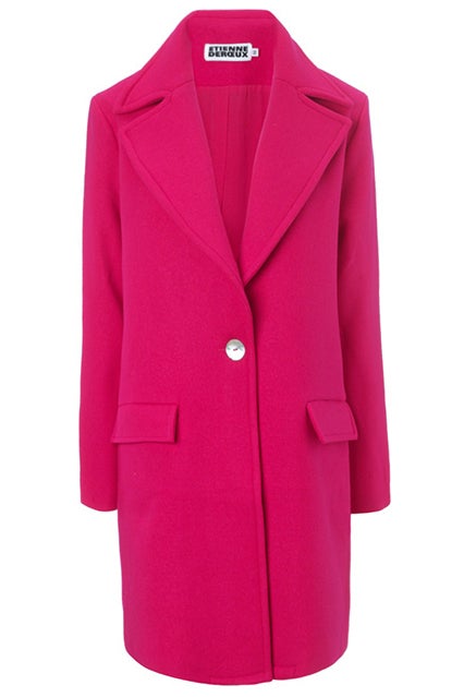Hot Pink Wool Coat Pink Coat Australia Hobbs Tilda Hot Pink Coat Hotsell