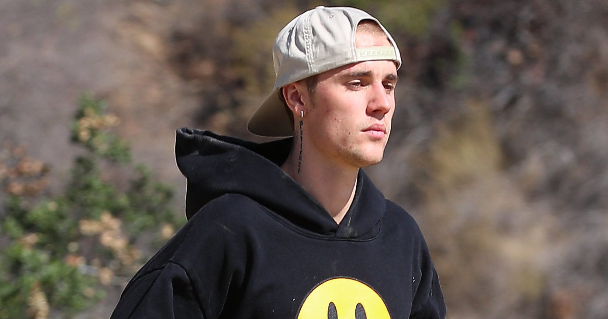 Justin Bieber's New Face Tattoo With Hailey Meaning, image size:2000x1050