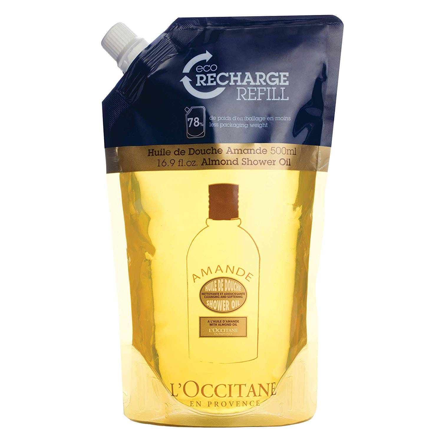 L’Occitane + L’Occitane Cleansing & Softening Almond Shower Oil