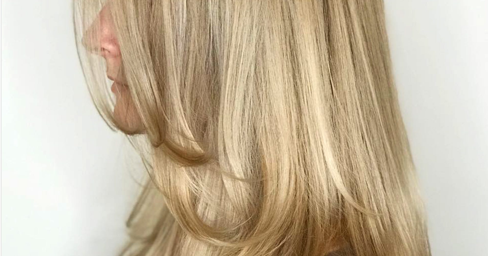 Blonde Hair Highlights Herringbone Sectioning
