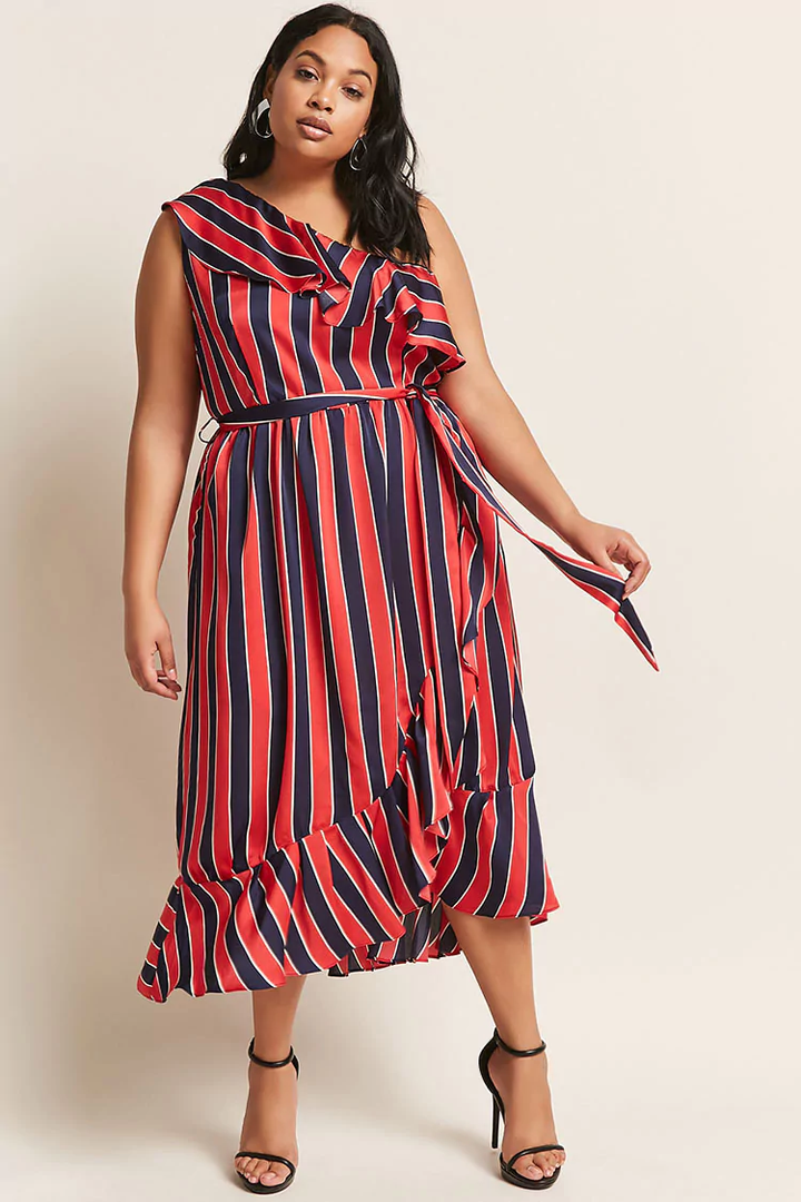 are asymmetrical dresses in style 2018 Retta Asymmetrical Maxi Dress